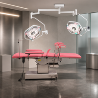 Table d'opération gynécologique électrique avec télécommande et dossier réglable pour chirurgie obstétricale hospitalière, usine OEM