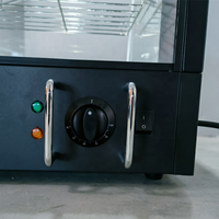 Vitrine chauffante électrique pour aliments chauds avec une capacité de 50 L, contrôle de la température de 60 à 80 °C pour les chaînes de restauration rapide