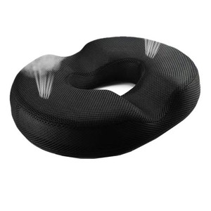 Cuscino del sedile in Memory Foam di alta qualità blu scuro e cuscino lombare che allevia la pressione della <span class=keywords><strong>ciambella</strong></span> protettiva per i glutei - Product Image 3