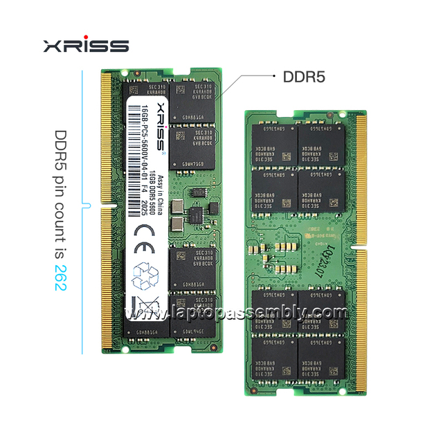 RAM DDR5 Memory 8GB 16GB 32GB 4800Mhz 5200Mhz 5600Mhz  Notebook for Laptop Desktop