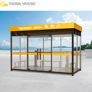 Cabine préfabriquée de billet de kiosque de sécurité de cadre en acier extérieur de 2024 pour la <span class=keywords><strong>France</strong></span> - Product Image 6