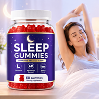Gummies Sommeil Calme d'Esprit à la Mélatonine Naturelle, Gummies Sommeil Sans Mélatonine, Fabricant en Gros de Marques Privées