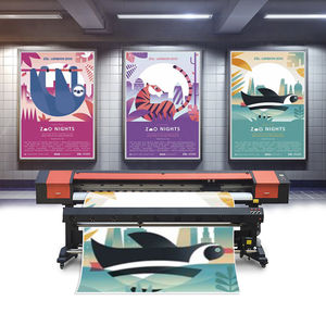 Impresora de 25 m²/h con cabezal de impresión Xp600 de 1.3m/1.6m/1.8m/1.9m, máquina de impresión publicitaria, impresora digital de inyección de tinta ecosolvente para pegatinas - Product Image 1