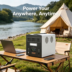 Estación de Energía Solar Portátil Personalizada, Banco de Energía para Exteriores de 3000WH con Carga de Tres Vías para Camping, Cortes de Energía y Actividades al Aire Libre - Product Image 3