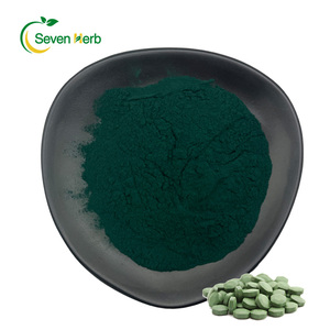 100% natürliche Bio-Spirulina-Tabletten in Lebensmittel qualität 250mg 500mg Grüner Spirulina-Extrakt Organisches Spirulina-Pulver - Product Image 1