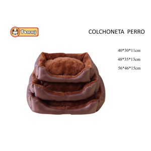 Lit pour chien Yommy 40x30x11cm 48x35x13cm 56x46x15cm Lit en peluche pour chiens de petite et moyenne taille - Product Image 1