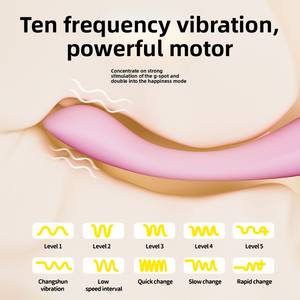 Nuovo Modello Ailos per l'Esportazione, Giocattolo Sessuale Femminile, Stimolatore Clitorideo e del Punto G in Silicone, Massaggiatore Vibrante USB - Product Image 4