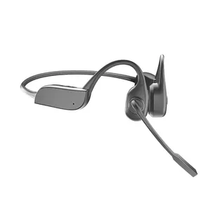 Open Ear Bt5.2 Draadloze Headset Met Ruisonderdrukking Microfoon Beengeleiding Hoofdtelefoon Voor Vrachtwagenchauffeurs Kantoorsport