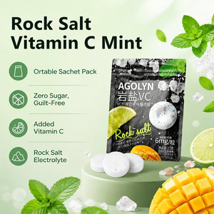 Bonbons sans sucre au sel de roche et vitamine C, saveurs menthe, goyave, pamplemousse, citron, mangue, <span class=keywords><strong>Halal</strong></span>, marque privée, vente en gros - Product Image 2