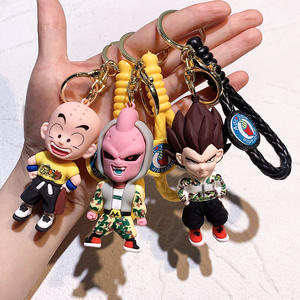 Vente en gros de porte-clés en PVC modèle 3D, porte-clés de dessin animé Sun Wukong, porte-clés de la série Dragon Ball, vente en gros de poupées jouets <span class=keywords><strong>Mysterio</strong></span> - Product Image 6