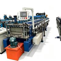 Ligne de production de tuiles de toiture en argile à double couche avec commande PLC entièrement automatique, machine à fabriquer des tuiles de toiture en argile