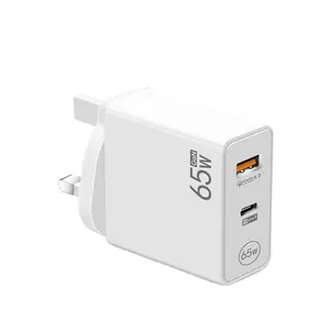 Gan 65W 33W PD sạc nhanh điện QC 5.0 EU chúng tôi anh tường adapter cắm điện thoại di động du lịch sạc nhanh cho MacBook