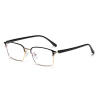 Lunettes de lecture rétro transparentes grises à monture fine 2809 – Anti-lumière bleue, pour femmes et hommes (unisexe)