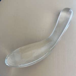 Consolador doble de vidrio artificial con forma de martillo personalizado de fábrica con <span class=keywords><strong>penes</strong></span> <span class=keywords><strong>grandes</strong></span> - Product Image 1