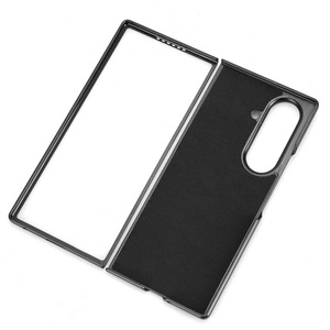 Funda de teléfono de protección completa de cuero mate Retro Para <span class=keywords><strong>Samsung</strong></span> Galaxy Z Fold 7 Ranura para bolígrafo plegable Frontal + Contraportada - Product Image 2