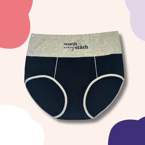 Braguita posparto de cintura alta premium en suave algodón, ropa interior transpirable para la recuperación posparto para nuevas mamás. - Product Image 1