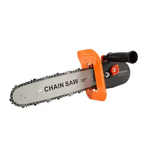 12'' Electric Chainsaw Bracket Adjustable Universal Chain Saw Part Angle Grinder Into Chain Saw