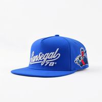 Casquette Snapback 5 Panneaux Personnalisée Unisexe en Coton, Style Streetwear Sport Mode Extérieur, Broderie 3D, Réglable, Casquette de Baseball Hip Hop