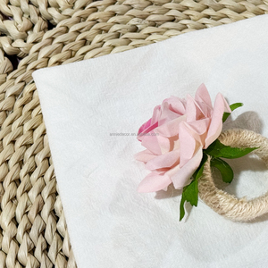 Servilleta de Poliéster Blanca con Delicado Volante, Estilo Lolita, Linda, Elegante y Duradera para Bodas, Baby Showers, Banquetes, Eventos Interiores y Exteriores - Product Image 6