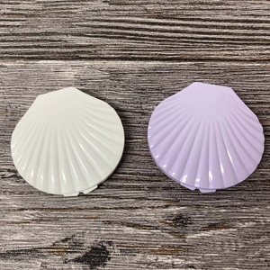 PU không thường xuyên Lip Pocket gương biểu tượng tùy chỉnh vỏ sao Tim Vanity gương đôi bên nhỏ gọn Pocket sao kim cương Vanity gương - Product Image 6