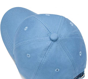 Casquettes de baseball structurées à 6 panneaux pour enfants, logo <span class=keywords><strong>dinosaure</strong></span> bleu uni, taille unique, personnalisables, réglables, style <span class=keywords><strong>papa</strong></span>, OEM - Product Image 3