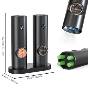 KLT Salt <b>Grinder</b> Manufacturers Automatic <b>Pepper</b> <b>Grinder</b> Plastic <b>Pepper</b> Mill Electric <b>Pepper</b> <b>Grinder</b> - Product Image 6