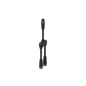 For M12 IEC Type IP67 Waterproof 300V Automotive Female 5 Pin Field Wirable <b>Cable</b> Connector with Cast Aluminum Nut <b>Power</b> - Product Image 6