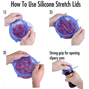 Ensemble d'outils extensibles en silicone frais de qualité alimentaire 6 - Product Image 3