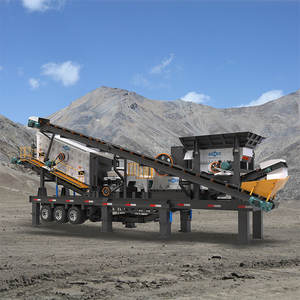 Mobile Jaw Crusher Ballast Crusher Machine <b>Portable</b> Concrete Crusher Plant for Sale - Product Image 1