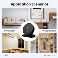 Capteur de température et d'humidité intelligent AVATTO avec télécommande infrarouge 2 en 1, capteur de température et d'humidité Wifi Tuya