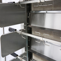 Machine de rôtissage de poulet de four de poulet rotatoire de rôtisserie commerciale d'acier inoxydable