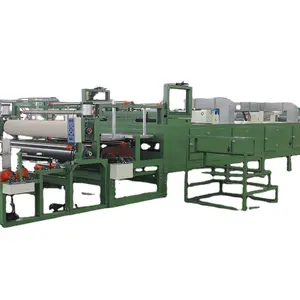 Otomatik toz makineleri toz kaplama makinesi çift toz sıcak eriyik güç laminasyon makinesi tekstil