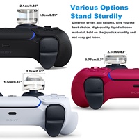 Coque en silicone liquide transparente de haute qualité, universelle et mignonne, pour manettes de jeu PS2 PS3 PS4 PS5 Xbox One X 360