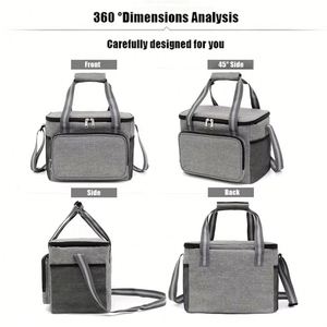 Wholesale Custom <b>Insulated</b> Bags Outdoor Picnic <b>Lunch</b> <b>Box</b> Food Delivery with Logo - Product Image 3