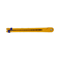 Ensemble de règles mathématiques géométriques comprenant un outil d'échelle Rapporteur Triangle Règle droite Règle pliable en plastique 100cm