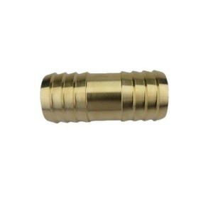 Brass <b>Hose</b> Connector 1 Inch 25 Mm Cylindrical With Stainless Steel <b>Clamp</b> For Garden Water <b>Hose</b> Fitting - Product Image 5