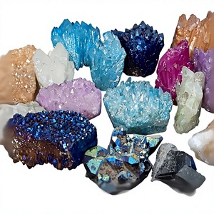 Assorted Natural IGI Certified Agate <b>Cluster</b> Mix for Healing Decor Wholesale - Product Image 1