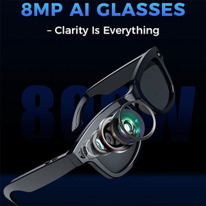 M01 Smart Glasses With <b>Camera</b> 8 Million Pixels Photo Video Recording Supports AI Translation Object Recognition With ChatGPT - Product Image 2