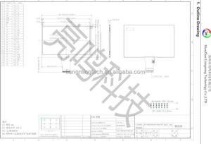 7-inch 1000 nits TTL TN 50-Pin TFT IPS <span class=keywords><strong>LCD</strong></span> hiển thị bảng điều khiển với giao diện RGB 800x480 Độ phân giải - Product Image 5