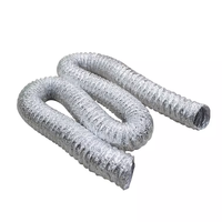 Tube de ventilation en aluminium de 6 mètres d'épaisseur Conduit de ventilation flexible Conduit de ventilation d'air Tube de ventilation