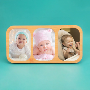 Subli-avanti artigianato di bambù sublimazione immagine in bianco per il regalo di natale di bambù cornice per la stampa a caldo - Product Image 5