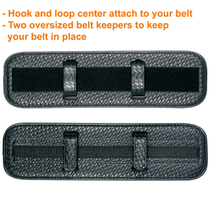 Vành đai nhiệm vụ an ninh trở lại hỗ trợ cú đúp, treo thay thế với người giữ bao gồm, hỗ trợ tiện ích - Product Image 4