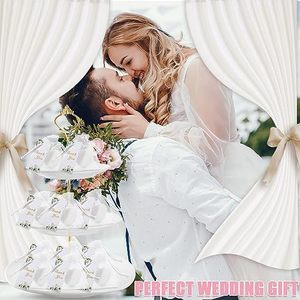 Jabones perfumados en forma de corazón al por mayor para invitados, jabones de agradecimiento con bolsa con cordón, regalo personalizado de fábrica para bodas y despedidas de soltera - Product Image 3