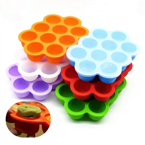 Purées de fruits et légumes de qualité alimentaire pour tout-petits, lait maternel en silicone pour bébé, récipient de stockage avec couvercle - Product Image 6