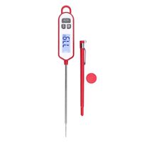 Termometer Makanan Digital Tipe Pena, Tahan Air IP66, Termometer Daging Bacaan Instan dengan Probe Baja Tahan Karat untuk Memasak