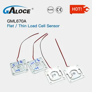 GML670A em estoque prateleira inteligente 4pcs em conjunto Flat e fino pequeno peso sensor de carga 10kg 50kg