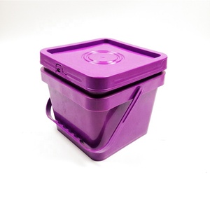 Widely Used High Temperature Resistance Pail Bucket 4 Liter <strong>Barrel</strong> <strong>Plastic</strong> - Product Image 1