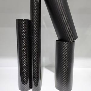 Tubes ronds en fibre de carbone résistants aux hautes températures, conçus pour la stabilité des équipements industriels à 300 - Product Image 5