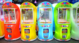 Super Box2 Máquina expendedora de juguetes con grúa de garra, operada con monedas, tipo arcade, mini - Product Image 4