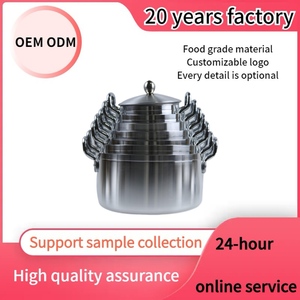 Juego de Utensilios de Cocina de Diseño Clásico de 7 Piezas de Aluminio Fundido Cooklover de Nuevo Estilo con Tapa de Vidrio Templado Apto para Horno - Product Image 6